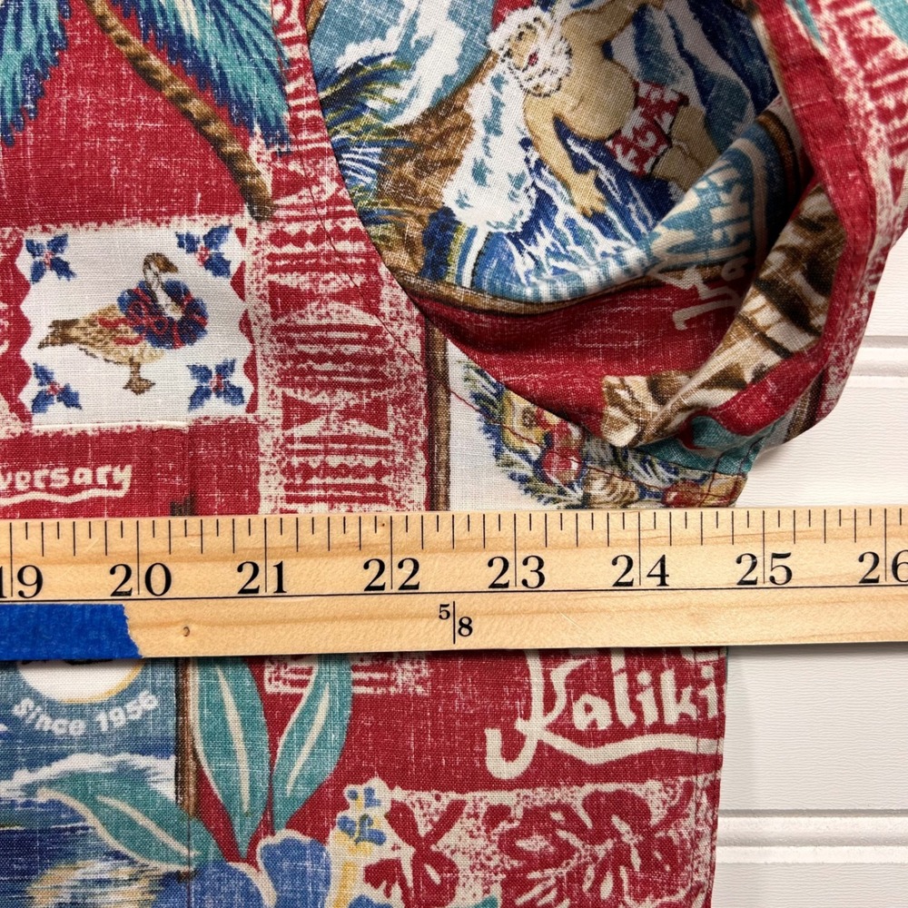 NWOT Reyn Spooner Mele Kalikimaka XMas Shirt Men's L Red 2006 50th Anniversary - Picture 10 of 15